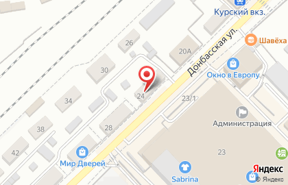 Компания Центр Сантехники на Донбасской улице на карте