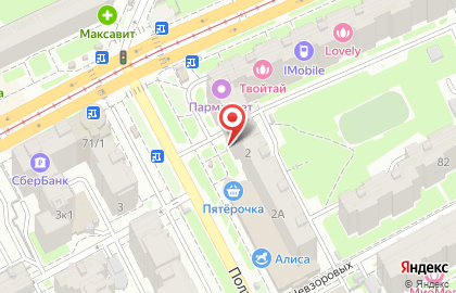 Пекарня Красная шапочка на Полтавской улице на карте