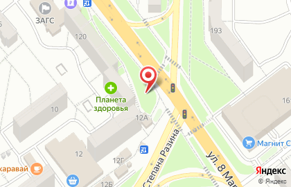 Биллборды (6 х 3 м) от Армада Аутдор, г. Миасс на улице 8 Марта на карте
