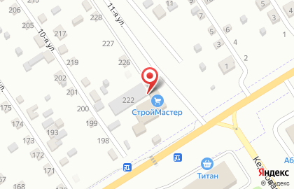 База строительных и отделочных материалов Строймастер на карте