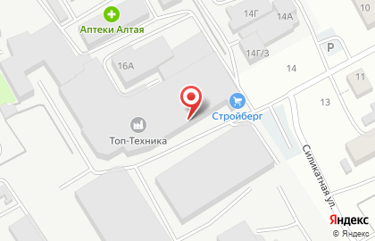 Столовая в Барнауле на карте