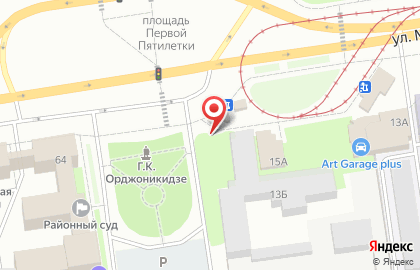 Киоск по продаже фруктов и овощей, Орджоникидзевский район на улице Машиностроителей на карте