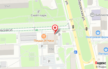 Супермаркет Магнит в Москве на карте