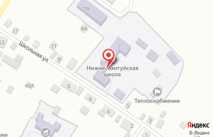 Школа танцев Шаг вперед на Школьной улице на карте