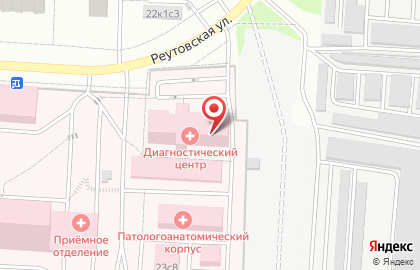 Консультативно-диагностический центр, Городская клиническая больница №15 им. О.М. Филатова на карте