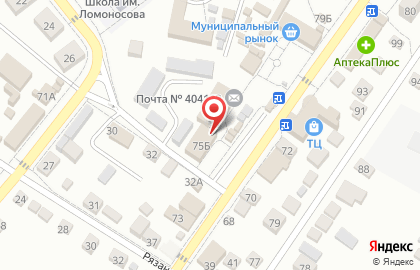 Почтовое отделение №143, р.п. Средняя Ахтуба на карте