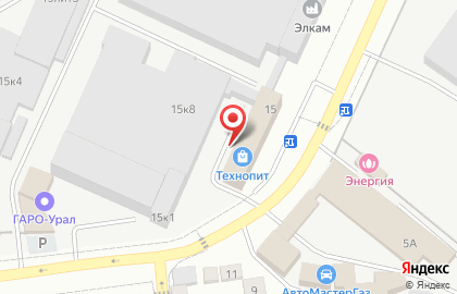 Торговая компания Пермские Технологии-Технопит на карте