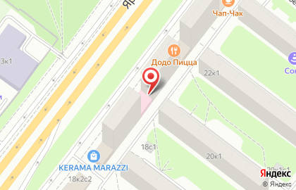 Салон красоты Аида на метро Бабушкинская на карте