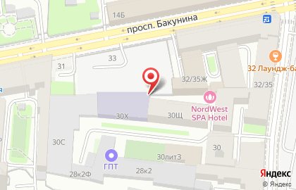 ТИСС на площади Александра Невского I на карте