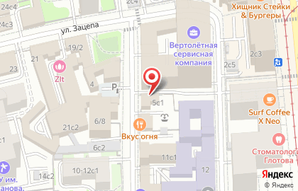 Штаб народной дружины Центрального административного округа на карте