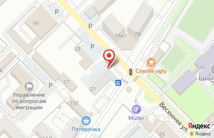 Кофейный аппарат Jofemar на Весенней улице на карте