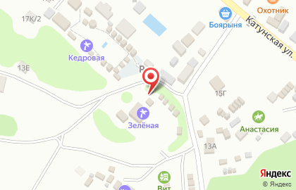 Усадьба Зеленая на карте