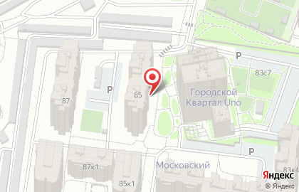 Ломбард Ника на Московском тракте на карте