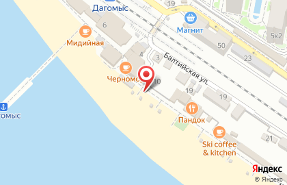 Кафе Лагуна в Лазаревском районе на карте