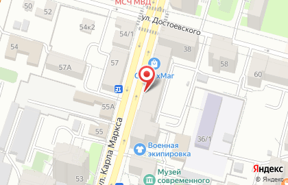 Салон Декор на улице Карла Маркса на карте