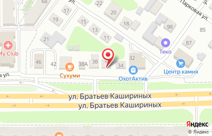 Пункт замены масла Mobil 1 Центр на Партизанской улице на карте