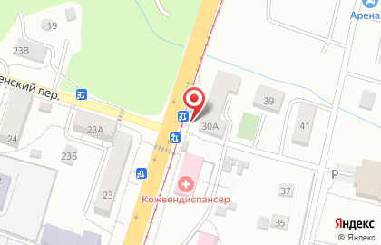 Продуктовый магазин на Краснореченской улице на карте