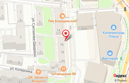 Калининградская областная общественная организация Всероссийское общество инвалидов на Житомирской улице на карте