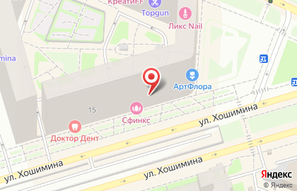 Магазин Фруктовая лавка на проспекте Просвещения на карте