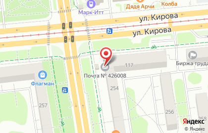 Почта Банк в Ижевске на карте