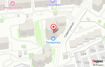 Компания Дуэт на Советской улице на карте
