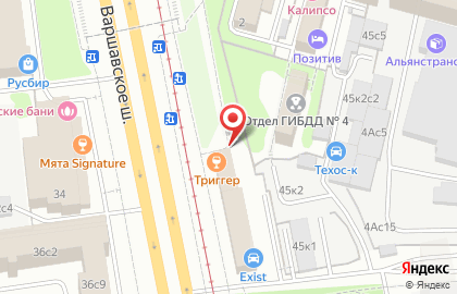 Trigger Bar на карте