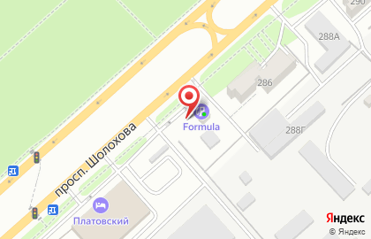 АЗС Прогресс на проспекте Шолохова, 284а на карте