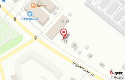 Компания Обнинские Окна на Боровской улице на карте