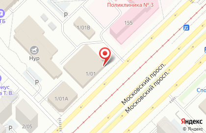Ресторан татарской кухни ТДК на Московском проспекте на карте