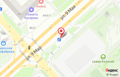 Магазин разливных напитков Пивков в Советском районе на карте