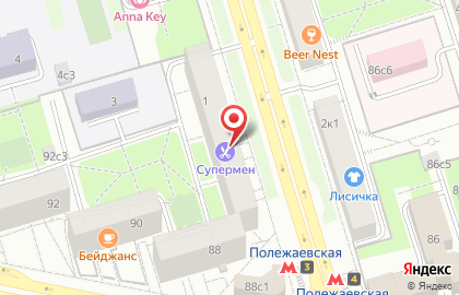 Авиакасса NewTick на карте