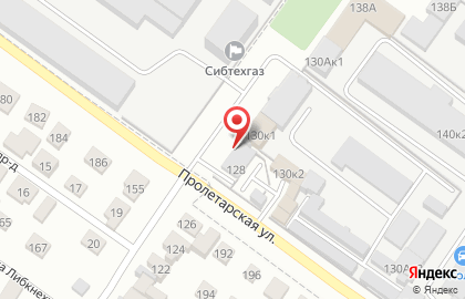 Продуктовый магазин Новосибирский Дом Хлеба на Коммунстроевской улице на карте