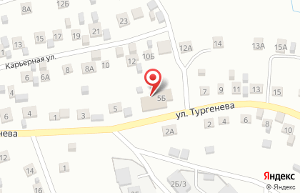 Продовольственный магазин Тургеневский на карте