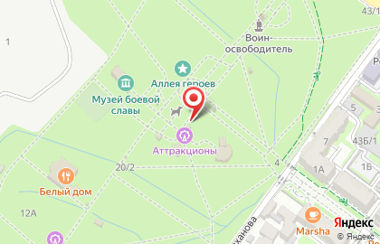 Кофейня Coffee Like в Советском районе на карте
