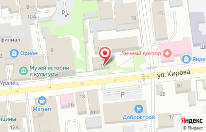 Военкомат в Ижевске на карте