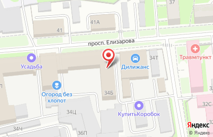 КАЙЗЕР Групп Рус на проспекте Елизарова на карте