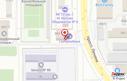 Бизнес-центр Арион в Правобережном районе на карте