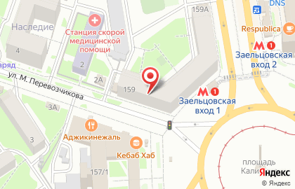 Салон оптики Радуга в Заельцовском районе на карте