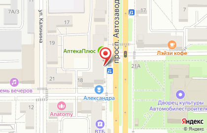 Мясное раздолье на проспекте Автозаводцев на карте