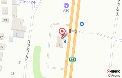 Кафе УЮТ в Казани на карте