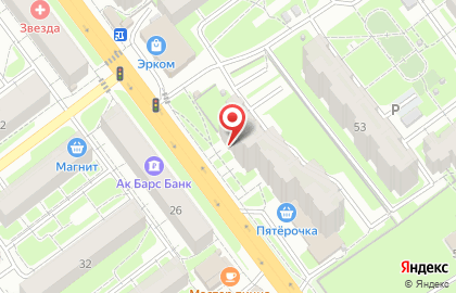 Автошкола Фиеста Голд на улице Космонавтов на карте