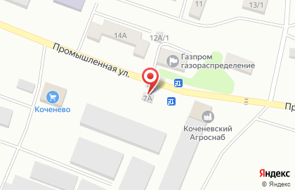 Продуктовый магазин Смак на Промышленной улице на карте