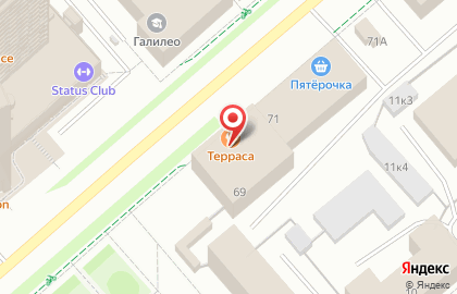 Торговый центр Пять углов на карте