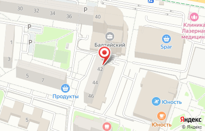 Школа танцев TODES Калининград на карте