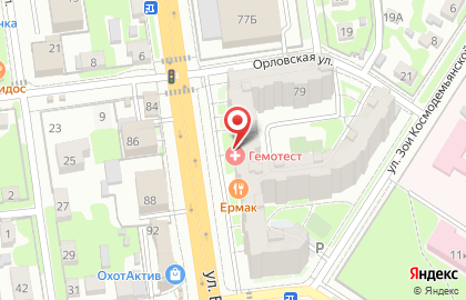 Магазин крафтового пива Пизаста в Советском районе на карте