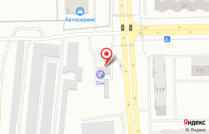 Осколнефтеснаб на Севастопольской улице на карте