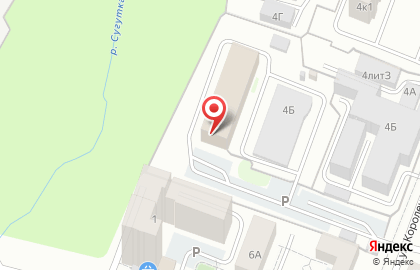 Фитнес-клуб Джус-Премьер на улице Короленко на карте