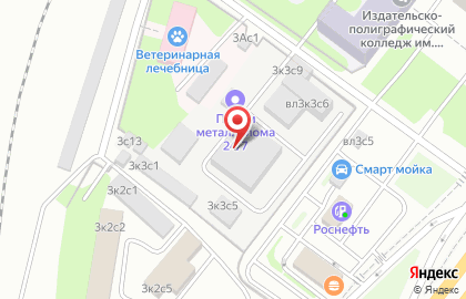 Производственная компания Август на Ярославском шоссе на карте