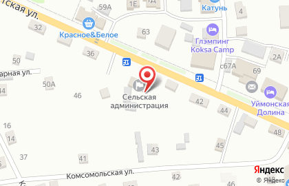 Участковый пункт полиции №4 с. Усть-Кокса на карте