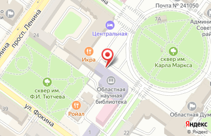Вокзал Брянск-1 Орловский, ОАО РЖД на Речной улице на карте